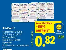 Lidl St Môret offre