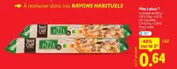 Lidl TOQUE DU CHEF Pâte à pizza offre