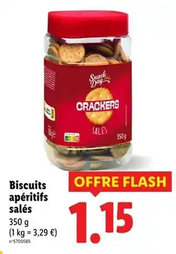 Lidl Crackers salés offre