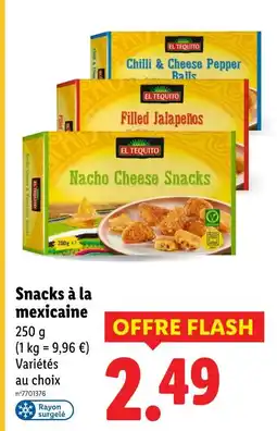 Lidl EL TEQUITO Snacks à la mexicaine offre