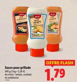 Lidl KANIA Sauce pour grillade offre