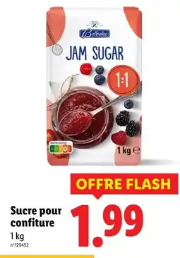 Lidl BELBAKE Sucre pour confiture offre