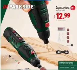 Lidl PARKSIDE Perceuse-meuleuse de précision sans fil offre