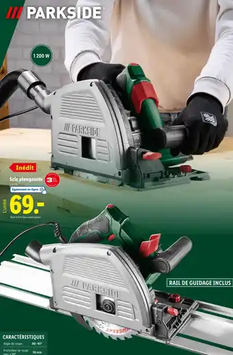 Lidl PARKSIDE Scie plongeante offre
