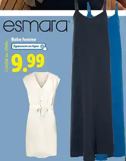 Lidl ESMARA Robe femme offre