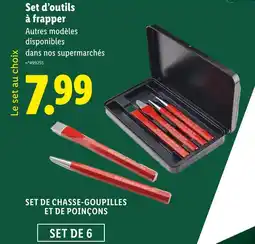Lidl Set d'outils à frapper offre