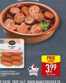 ALDI Clément Le Boucher 10 Chorizos à Griller offre