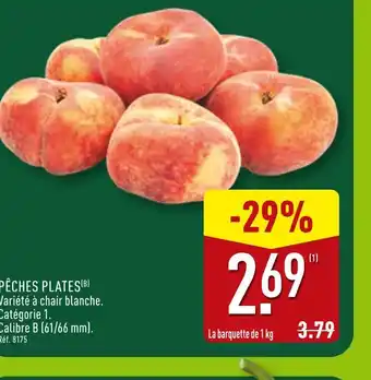 ALDI Pêches plates offre