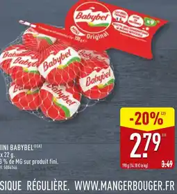 ALDI Babybel Mini Babybel offre