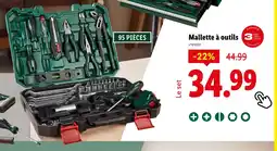 Lidl PARKSIDE Mallette à outils offre