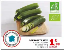U Express Courgette bio offre