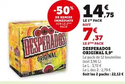 U Express DESPERADOS 5,9° Desperados Original 5,9° offre