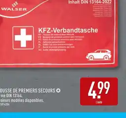 ALDI WALSER Trousse de premiers secours offre