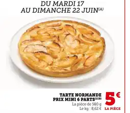 U Express Tarte normande prix mini 6 parts offre