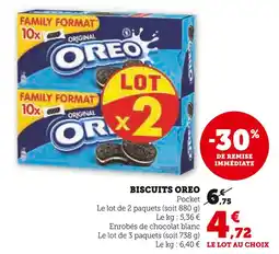 U Express OREO Biscuits offre