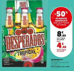 U Express DESPERADOS DESPERADOS 5,9° offre