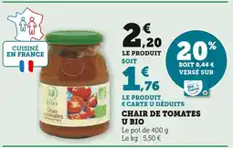 U Express U BIO Chair de tomates offre