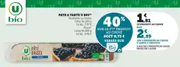 U Express U BIO PATE A TARTE U BIO offre