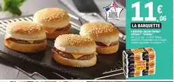 E.Leclerc Express CHARAL 6 Burgers bacon format special offre