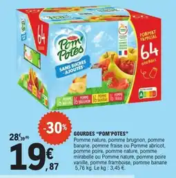 E.Leclerc Express POM'POTES Gourdes offre