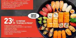 E.Leclerc LE PARTAGE “PLATEAU 24 PIÈCES” offre