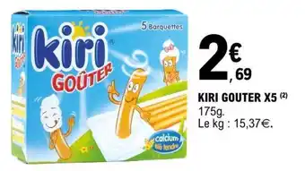 E.Leclerc KIRI GOUTER X5 offre