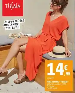 ROBE FEMME 'TISSAIA'
