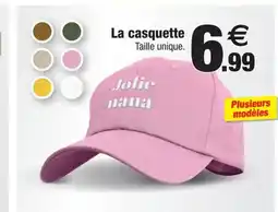 Bazarland La casquette offre
