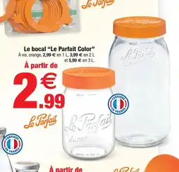Bazarland Le bocal Le Parfait Color offre