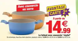Bazarland Le faitout avec couvercle Joyful offre