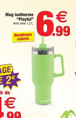 Bazarland Mug isotherme Playful offre