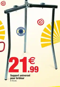 Bazarland Support universel pour brûleur offre
