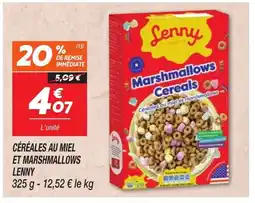 Netto LENNY Céréales au miel et marshmallows offre