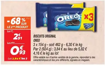 Netto OREO Biscuits original offre