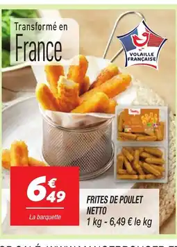 Netto NETTO Frites de poulet offre