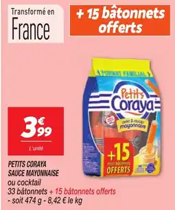 Netto PETITS CORAYA Sauce mayonnaise offre