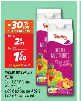 Netto NETTO Nectar multifruits offre
