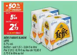 Netto LEFFE Bière d'abbaye blanche offre