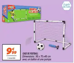 Netto Cage de football offre