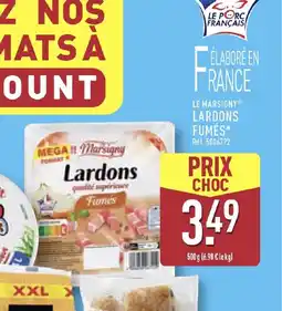 ALDI LE MARSIGNY Lardons fumes offre