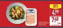 ALDI ST-CLÉMENT LE VOLAILLER Aiguilletttes de poulet offre