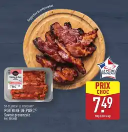 ALDI ST-CLÉMENT LE BOUCHER Poitrine de porc offre