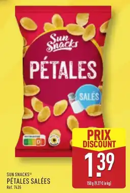ALDI SUN SNACKS Pétales salées offre