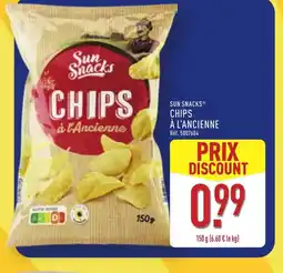 ALDI SUN SNACKS Chips à l'ancienne offre