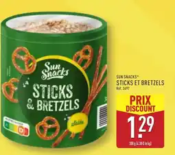 ALDI SUN SNACKS Sticks et bretzels offre