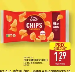 ALDI SUN SNACKS Chips natures salées offre