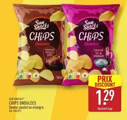 ALDI SUN SNACKS Chips ondulées offre