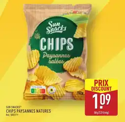 ALDI SUN SNACKS Chips paysannes natures offre