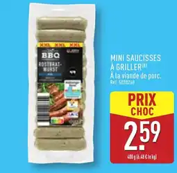 ALDI Mini saucisses à griller offre