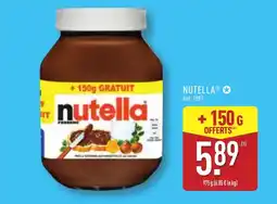 ALDI NUTELLA offre